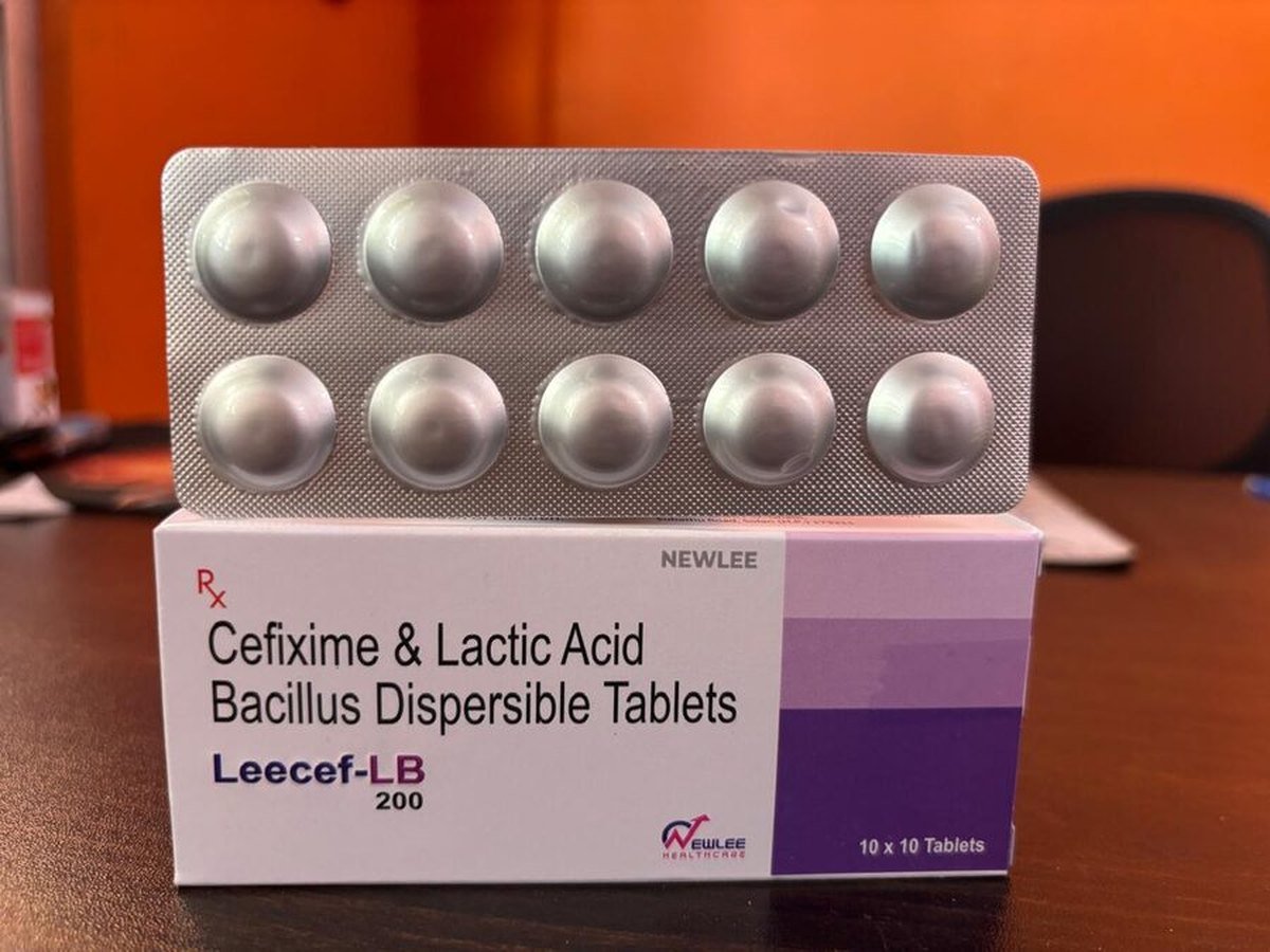 Leecef-LB 200 — Cefixime and Lactic Acid Bacillus Tablets