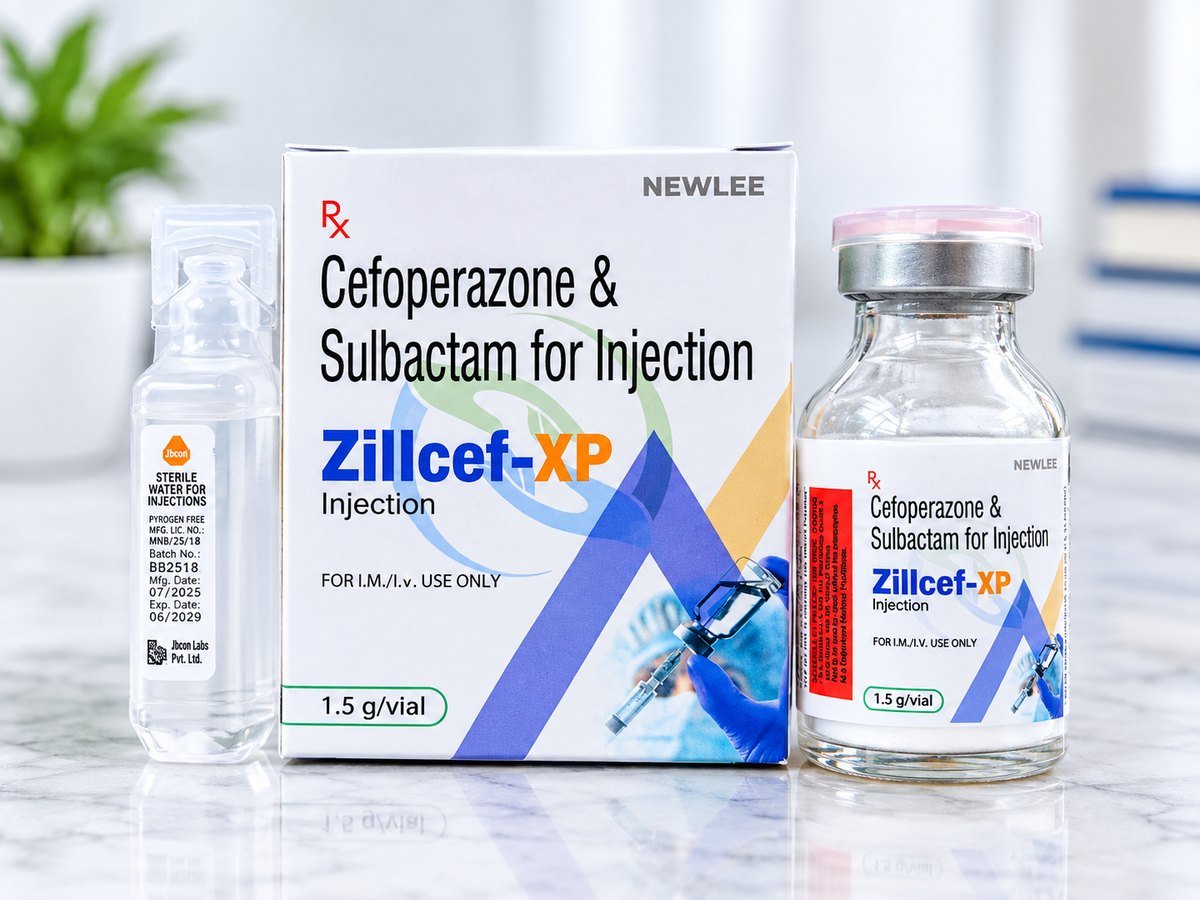 Zillcef-XP — Cefoperazone and Sulbactam Injection